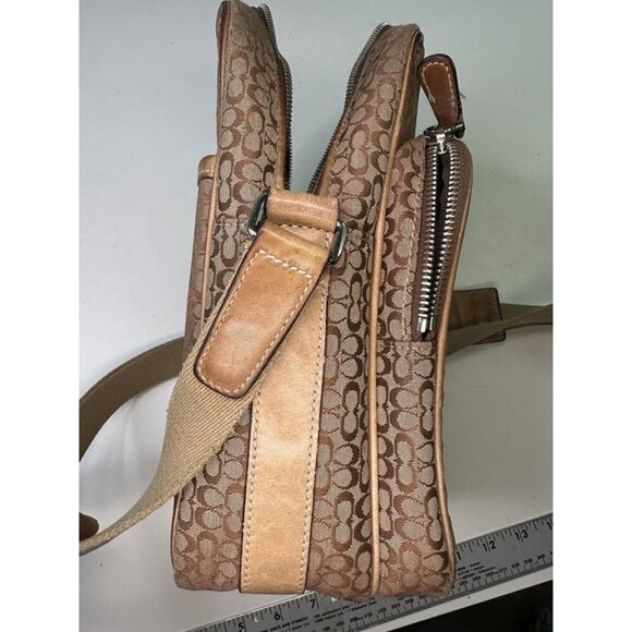 Vintage Coach 4274 Shoulder Bag Canvas/Leather Brown - Picture 10 of 10